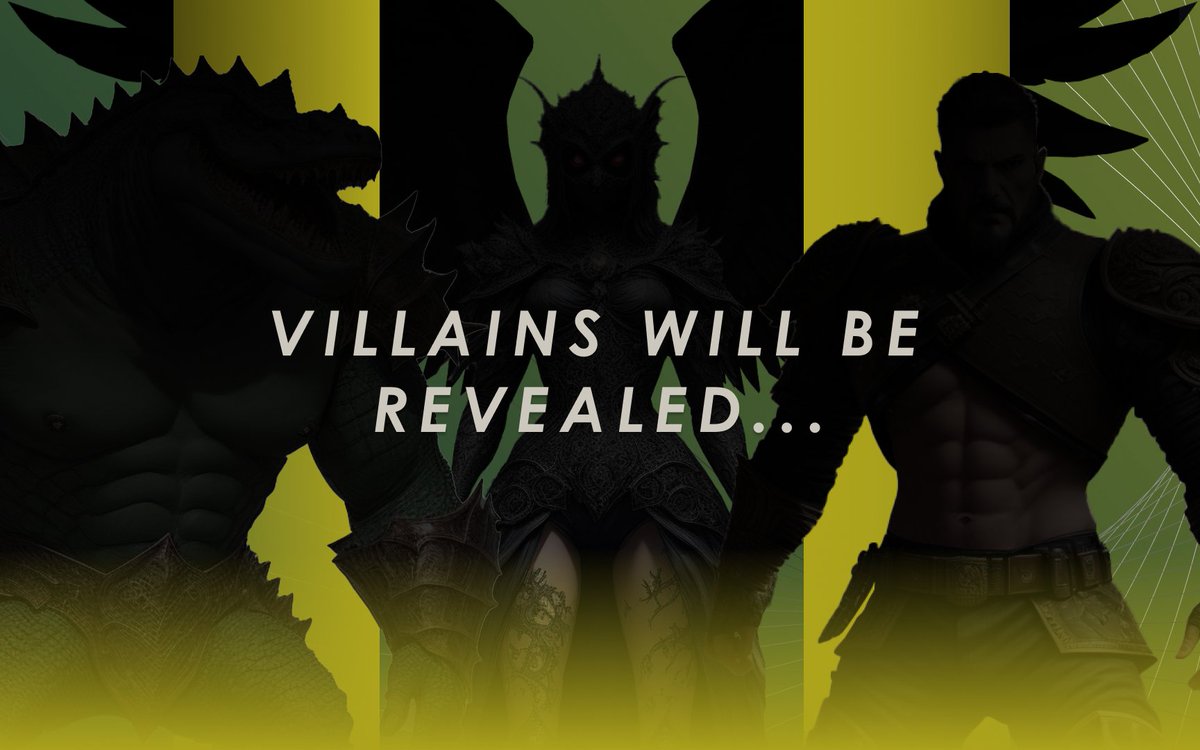 monocerusworld's tweet image. You've seen our awesome heroes, now it's our villains time to shine!! #AVAX #MMORPG #Monocerus