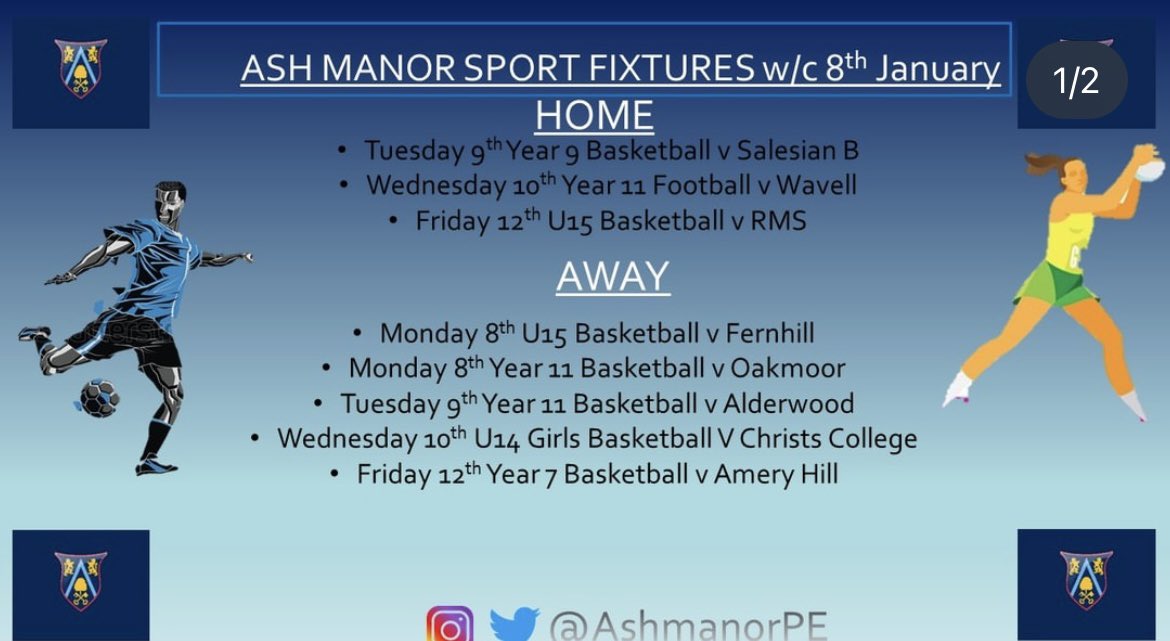 Ash Manor PE tweet media