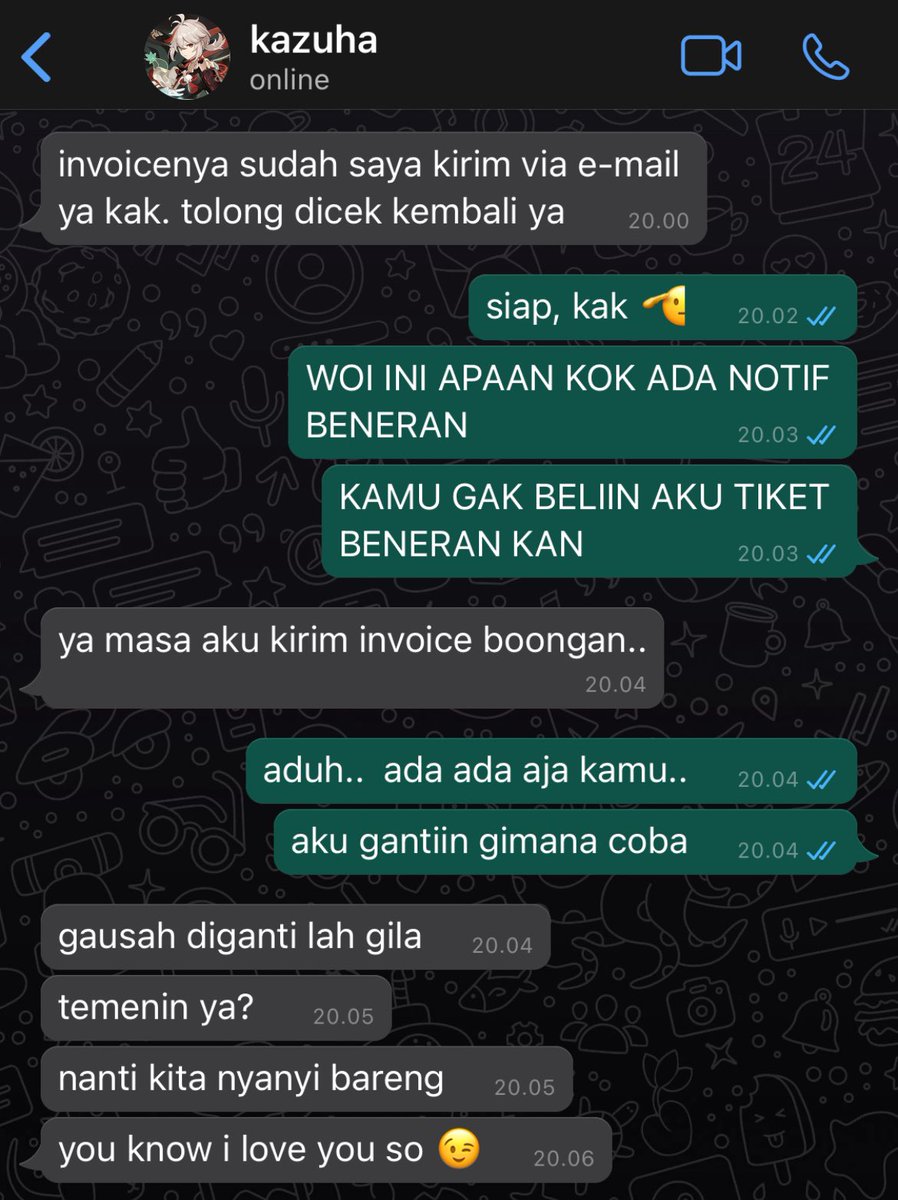 redamancyp_'s tweet photo. #kazuscara one tweet au; concert date.

emang ya kazuha si paling tiba-tiba udah dapet tiket padahal diem-diem terus. https://t.co/HSK8ewyZTq