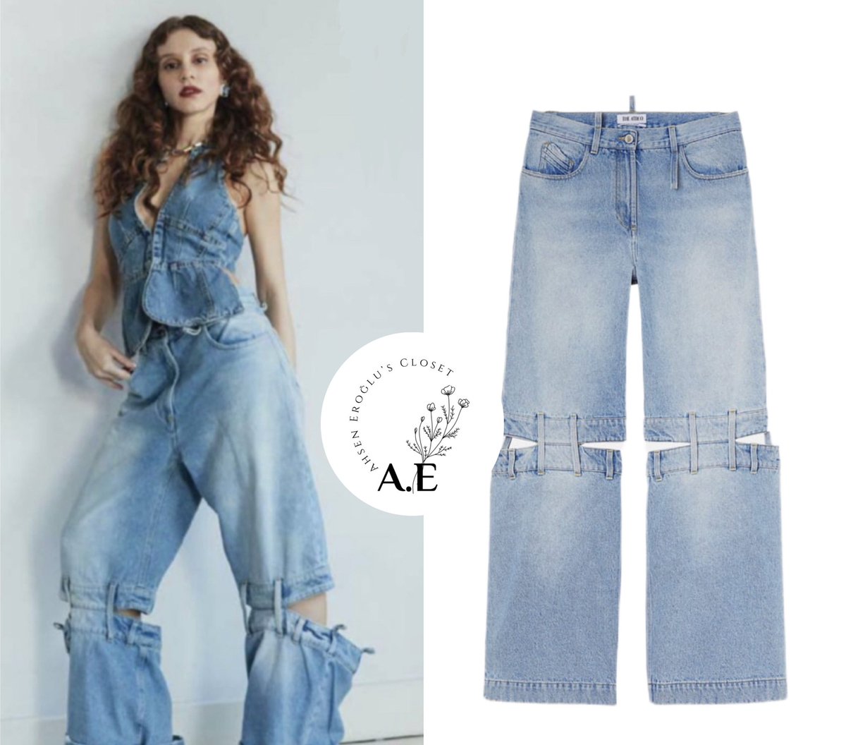 AhsenCloset's tweet photo. Ahsen X InStyle Magazine, January 2024 Issue 🩵
——
This absolutely gorgeous look is made up of Gimaguas’ Ring Top (€99) &amp; The Attico’s Sky Blue Long Pants (£840). The look is accessorized with Ninon’s Dream Blue Necklace ($750) &amp; Place Vendôme Blue Earrings ($200).
#ahseneroğlu https://t.co/HoCxxlEc7F
