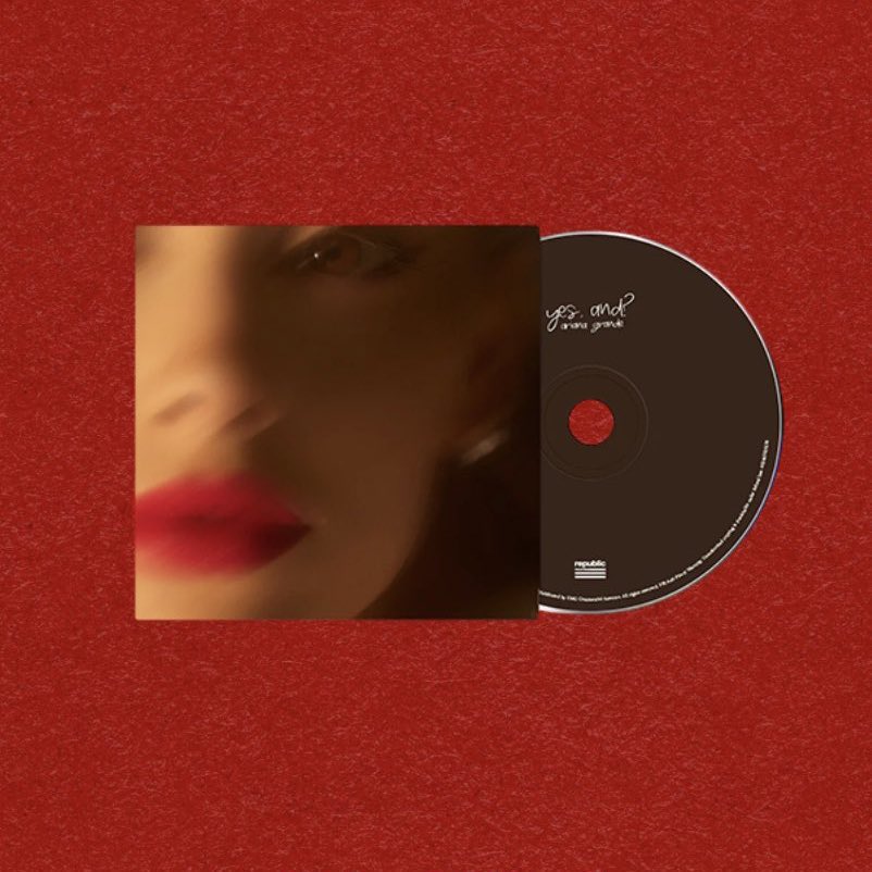 infoari's tweet photo. 🚨 SORTEIO RELÂMPAGO! 💋

CD LIMITADO de “yes, and?”, novo lead single de Ariana.

→ Para concorrer dê RT neste tweet
→ Siga @infoari e @MusicaInspiraLJ 
→ Marque 1 amigo nos comentários (mais comentários, mais chances)

Resultado: 12/01 https://t.co/djf9dmrrw3