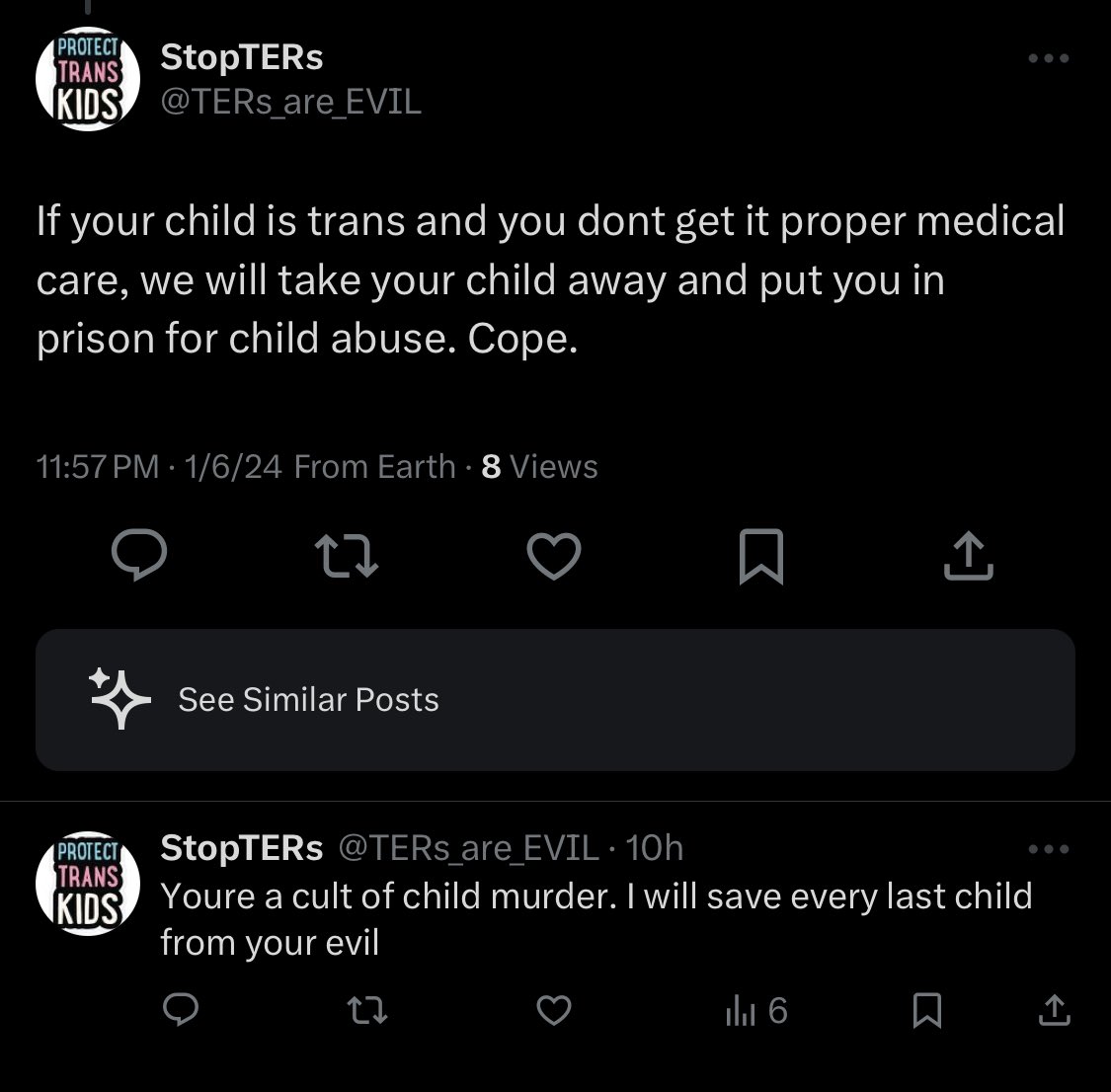 LegacyGunns's tweet photo. I should have known better than to not take a screenshot of the tweet where this creep says that he works a youth resource center for trans care.
#TransPredator https://t.co/0ZmD4zRnBJ