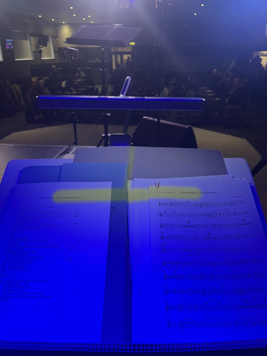 JamieGSax's tweet image. Back at Swillington with my first gig of the year with @NorthernBigBand, a great way to start 2024!