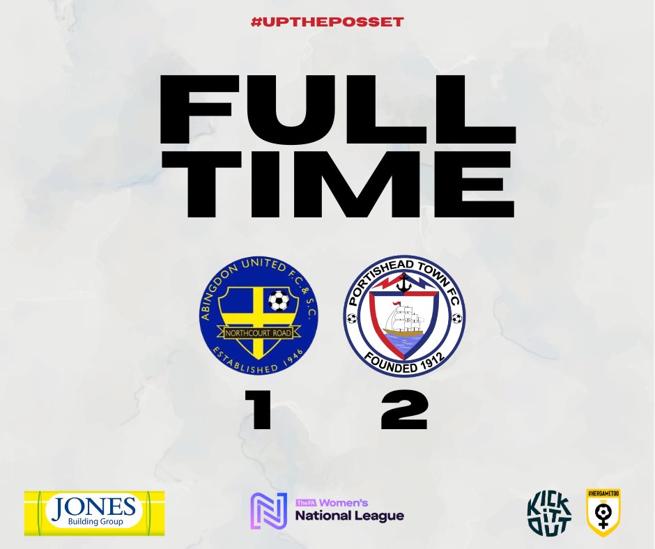 PTFCLadies's tweet photo. Fantastic 3 points on the road as we beat @abingdonutdwfc 2-1. Fighting back from a goal down, Tamzin Hayward equalised before Stella Gandee Morgan grabbed the winner from the spot. Happy journey home! 🙌⚽️

#uptheposset 🤍🖤

@swsportsnews @JonesBuilding @macronbristol https://t.co/m7aTjZ353V