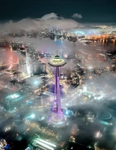 david_sundquist's tweet photo. Seattle is ready to celebrate the Huskies national championship https://t.co/jWwnOhI6Ei