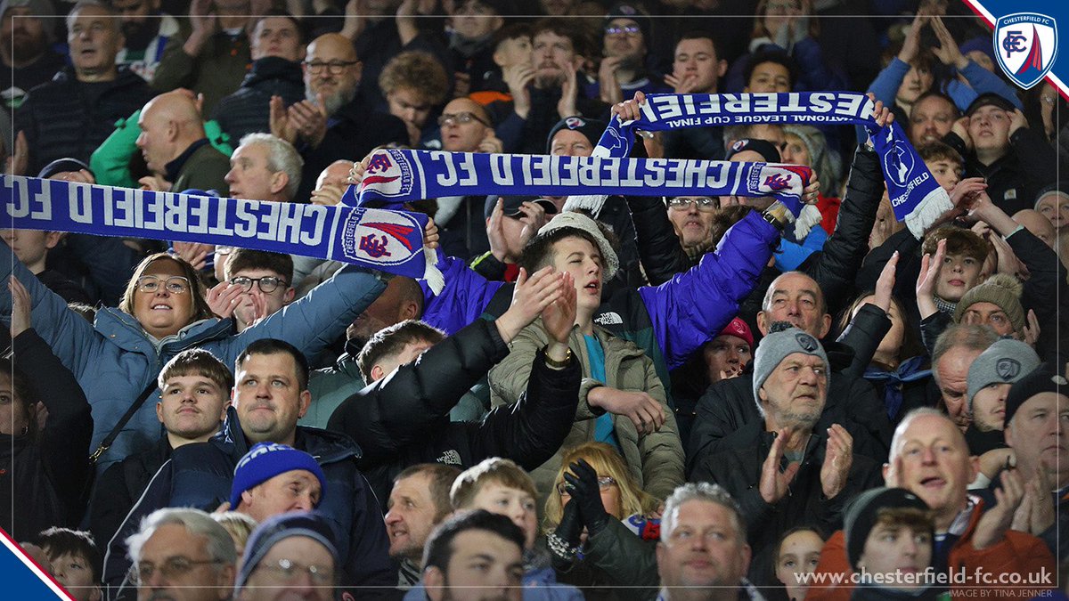 ChesterfieldFC's tweet photo. 😍 𝗢𝘂𝗿 𝟭𝟮𝘁𝗵 𝗺𝗮𝗻

#Spireites https://t.co/MutMuem6cv