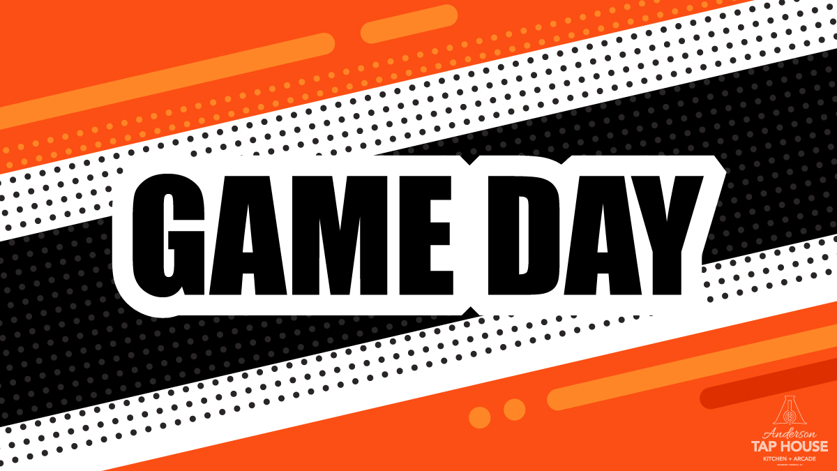 TapAnderson's tweet photo. 🏈🍻 Swing by Anderson Tap House on January 7, 2024, and join the Bengals fan frenzy as they face off against the Browns. We've got game day delights, chilled brews, and all the Bengals spirit you need for a winning celebration! 🐅🔥 #BengalsNation #SundayFootball #WhoDey https://t.co/jQAhzQy4Rx