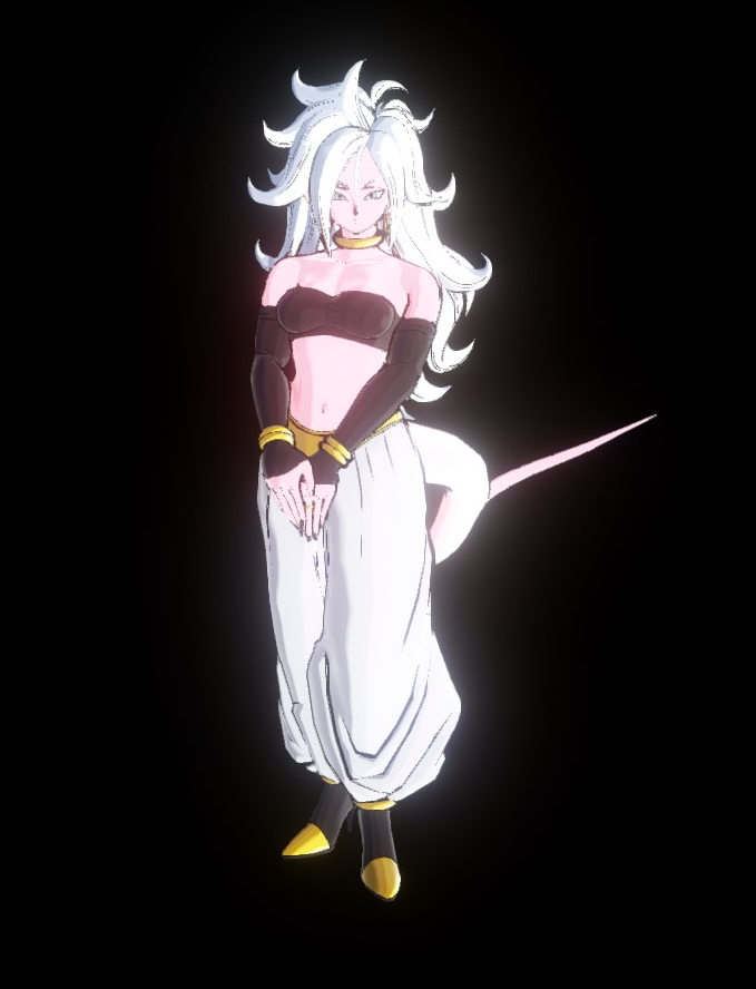 みぃページ Revamp Team added different idle animations for Android 21's