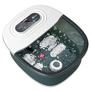 Prajees47183611's tweet image. Niksa Corded Electric Foot Spa Bath Massager with Heat, Bubbles,  4 Massage Roller Pedicure Foot Spa Tub for Feet Stress Relief, Foot Soaker with Mini Acupressure Massage Points
amzn.to/48oB2Bu
#spabath #massager #footspa #Healthcare