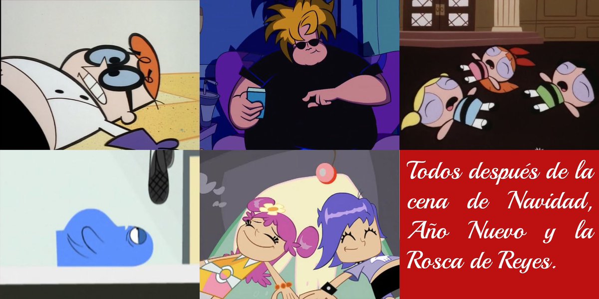 DMarinMiniRon's tweet photo. Todos después de las fiestas.
🤣🤣🤣

#CartoonNetwork #Navidad #AñoNuevo #LaRoscaDeReyes https://t.co/GDZdS8pRXa