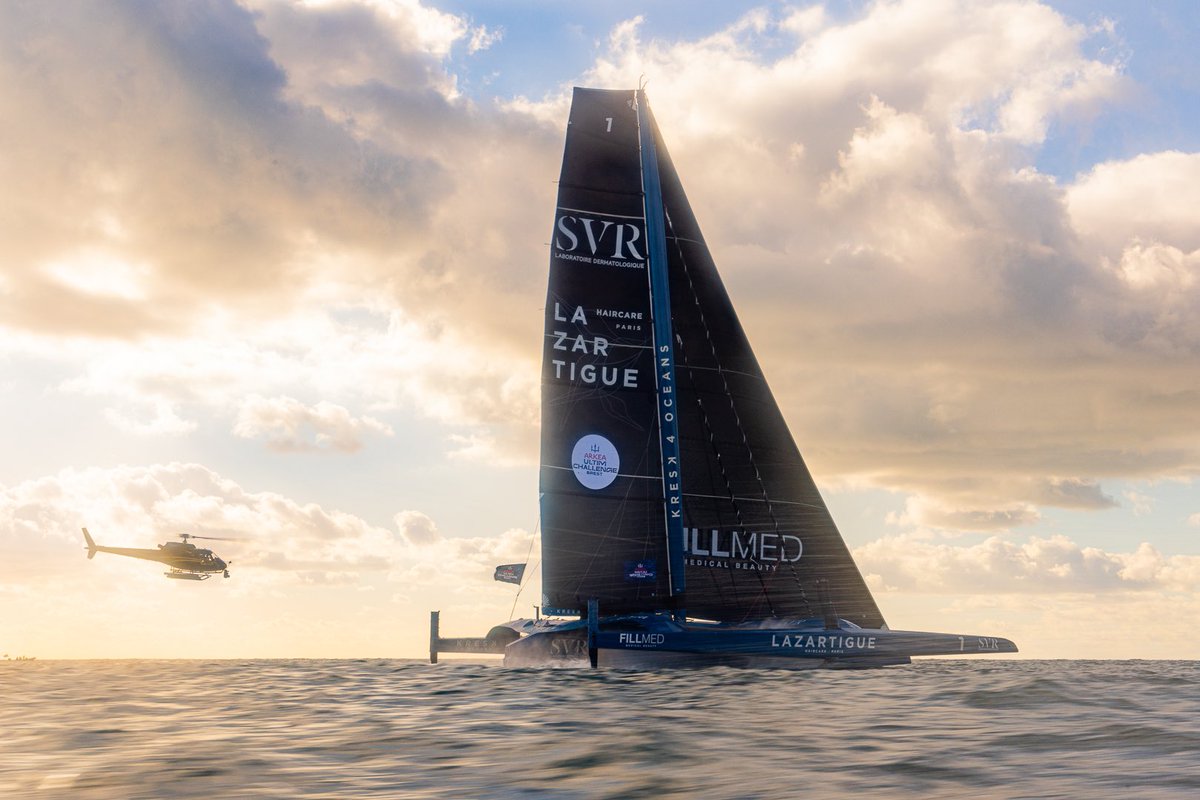 SVRLazartigue's tweet photo. [RETOUR EN IMAGES]

Un départ 🚀 pour cette première édition de l’ @arkeaultimchallengebrest 🔱🫶

Retour en images…

.
.
.
.
#tomlaperche #équipe #goteamsvrlazartigue #skipper #CleanBeauty #beauteresponsable #arkeaultimchallengebrest 
#teamwork #teamworkmakesthedreamwork https://t.co/VLA87QGKfu