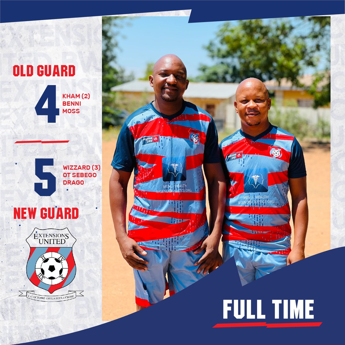 ExtensionsUtd's tweet photo. And that's how we start off the year‼️

But the final score doesn't change this fact; One Family, One United.
#extensionsunitedbw🔴
#21yrsunited 🔗
#bwsocialclubs
#SundayFooty⚽️
#globalplanet🌍
#magicplum https://t.co/KPDzuuFjLY