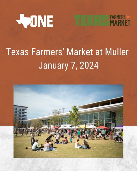 ithielsemaj's tweet photo. Join me in supporting our local Texas Farmers Market.  I’ll be at their Mueller location this morning to check out what their vendors are offering. For more info please visit https://t.co/5Ibx7XyrYj @TexasOneFund https://t.co/skLUmwKTeu