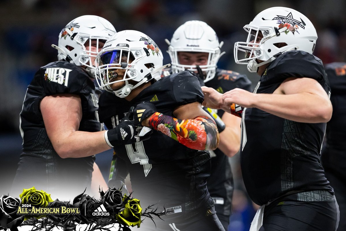 AABonNBC's tweet image. Talk of the Town 

#AABCO2ON4TION 👑🌹🏈

#AllAmericanBowl 🇺🇸