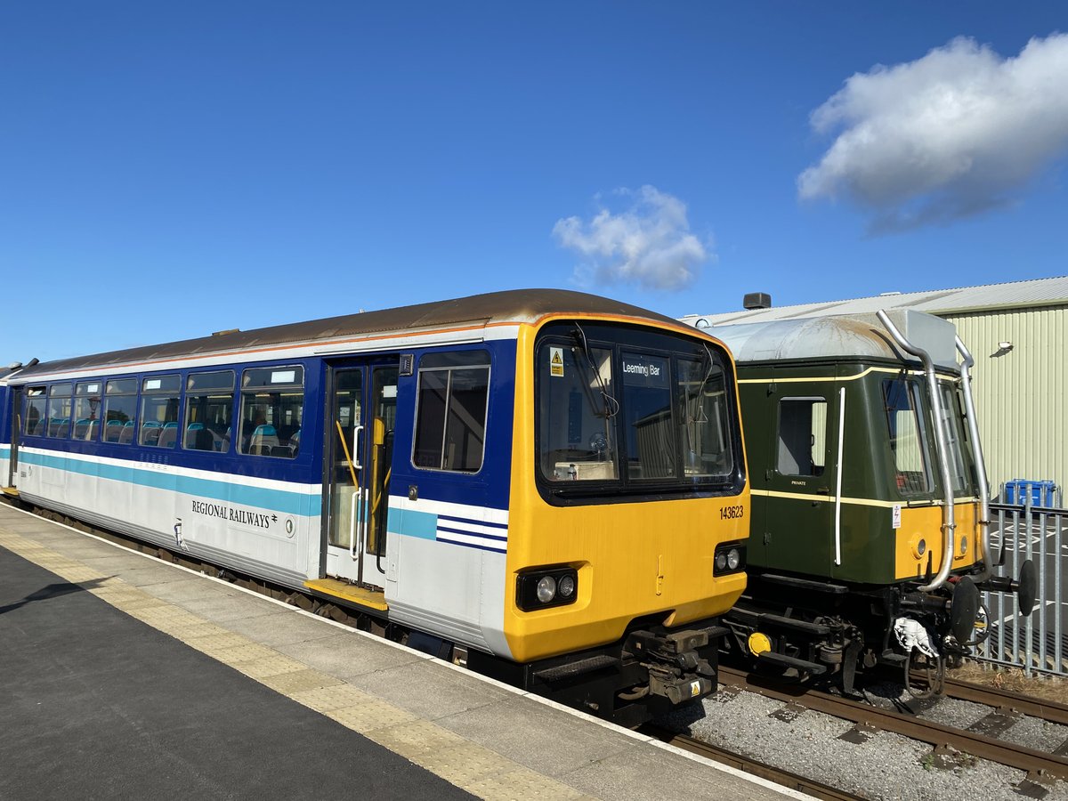 WensleydaleRail's tweet image. Congratulations to @WorthValley who won the 2023 Railcar of the Year award! Our #class143 Pacer came in 3rd! Thanks to everyone who voted. Full results here: preserved.railcar.co.uk/RailcarAward20…
📸Nick Keegan
#pacertrain #wensleydalerailway #trainspotting #yorkshire #railway #yorkshiredales