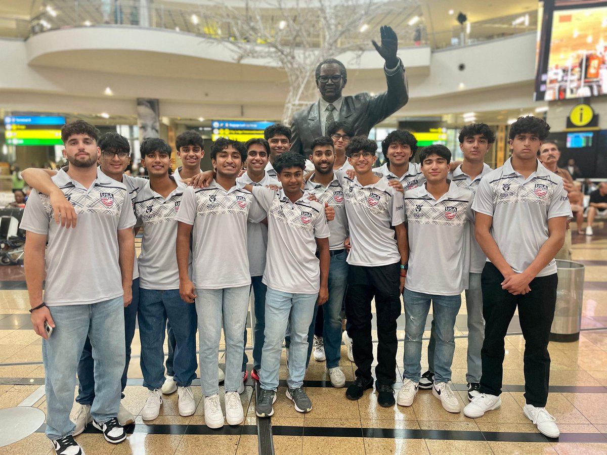 usacricket's tweet photo. USA U19 boys have landed at Johannesburg and are in high spirits ahead of our first practice session tomorrow at Potchefstroom. 

#WeAreUSACricket #U19CWC2024 #usacricket https://t.co/8z9RZP29sK