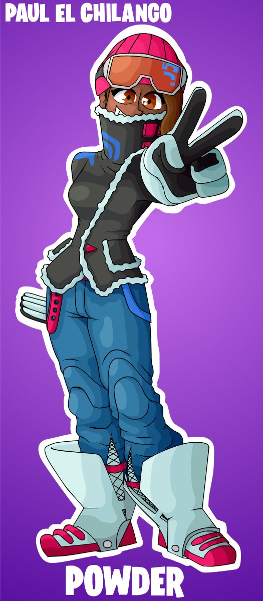 PTaquero's tweet photo. Fan art de Fortnite - Powder (Nieve nueva).
Una de las skins originales de fortnite que mas me a gustado.
#Fortnite  #FortniteArt  #artgame #fortnitedibujo #fortnitedraw #draw #digitalart #fortnitepowder #art #Powder https://t.co/PGUCj4WuaV