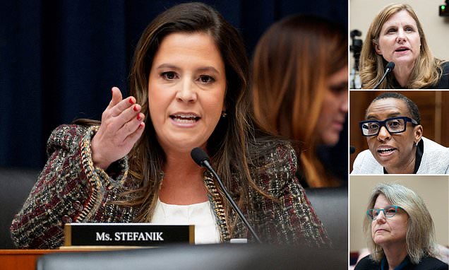 Théo Laubry 🇺🇸 (@theolaubry) on Twitter photo Vous souvenez-vous d’Elise Stefanik, l’élue républicaine qui a conduit l’audition musclée au Congrès de plusieurs présidentes d’université au sujet de l’antisémitisme sur les campus?
Starifiée et idolâtrée après ce moment, bien aidée par les réponses catastrophiques apportées Vous souvenez-vous d’Elise Stefanik, l’élue républicaine qui a conduit l’audition musclée au Congrès de plusieurs présidentes d’université au sujet de l’antisémitisme sur les campus?
Starifiée et idolâtrée après ce moment, bien aidée par les réponses catastrophiques apportées