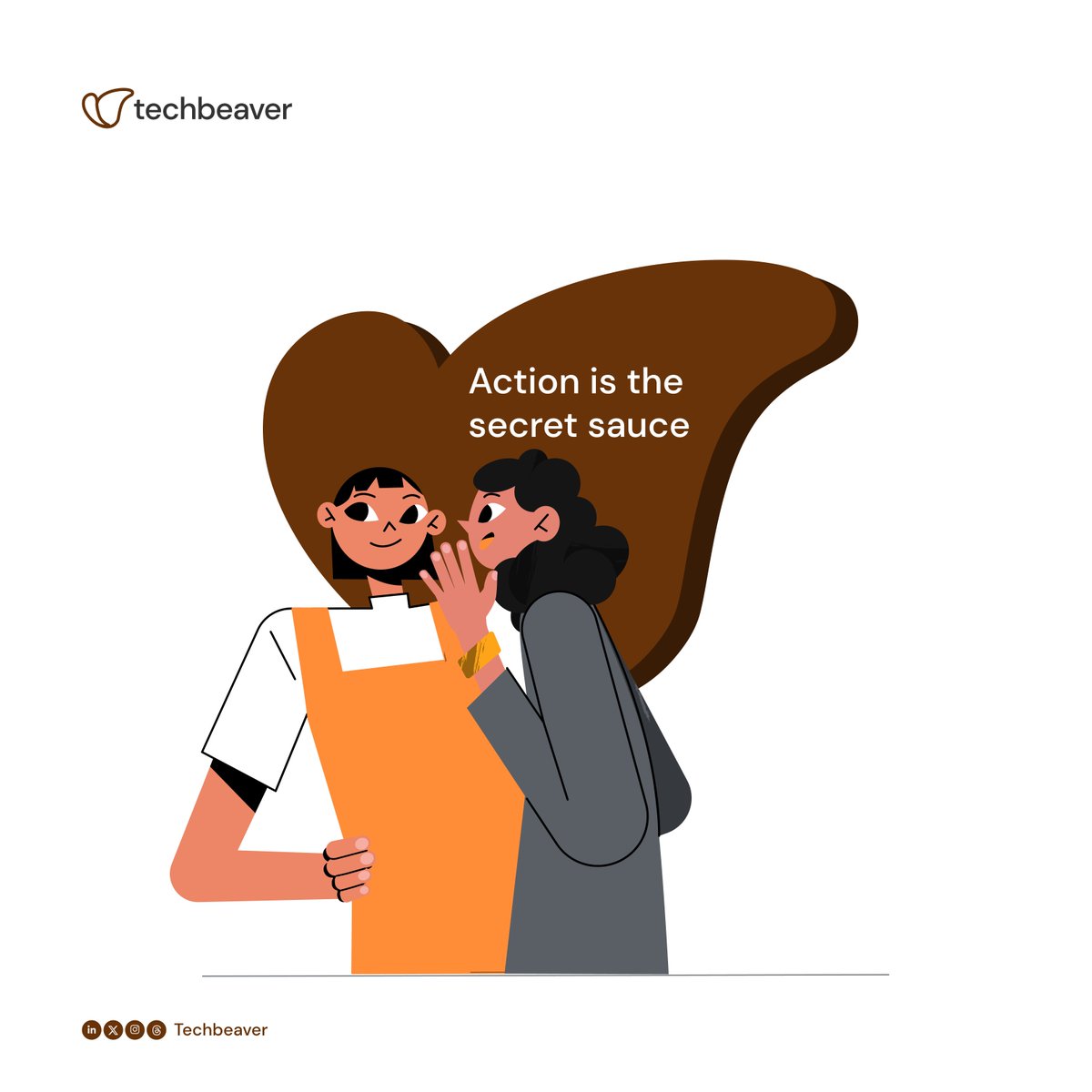 techbeaver_io's tweet photo. Sprinkle some action into your daily endeavors and watch the magic happen. It's the secret sauce that transforms the ordinary into the extraordinary!
#MondayMotivation #NewWeek #PowerOfAction #DreamsToReality #Softwaredevelopment #Techbeaver https://t.co/31HAIHbBRp