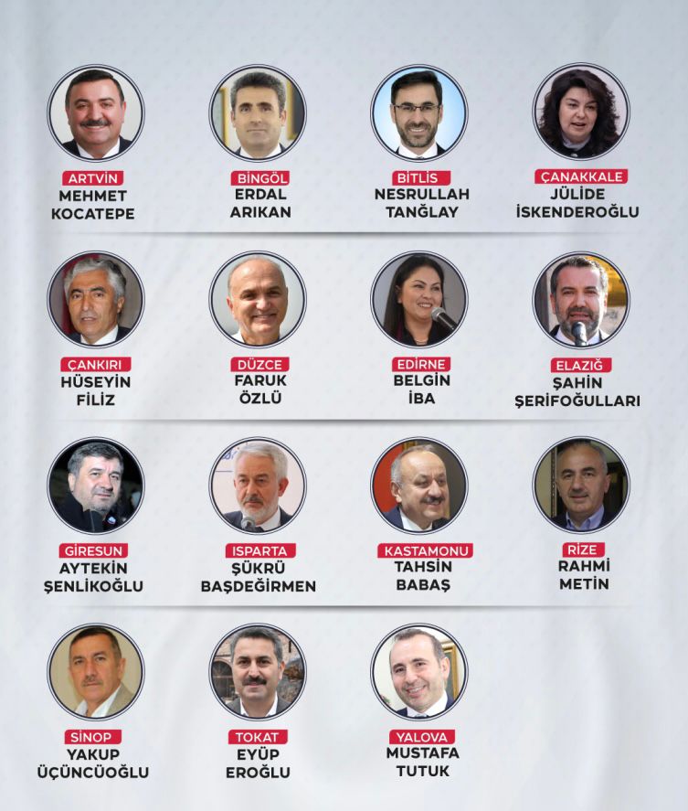 ZekiTek42769236's tweet photo. Cumhurbaşkanı Recep Tayyip Erdoğan, Haliç Kongre Merkezi'nde düzenlenen programda 11'i büyükşehir olmak üzere 26 ilin belediye başkan adaylarını açıkladı.
#HazırızKararlıyız https://t.co/vSFu7l5CVw