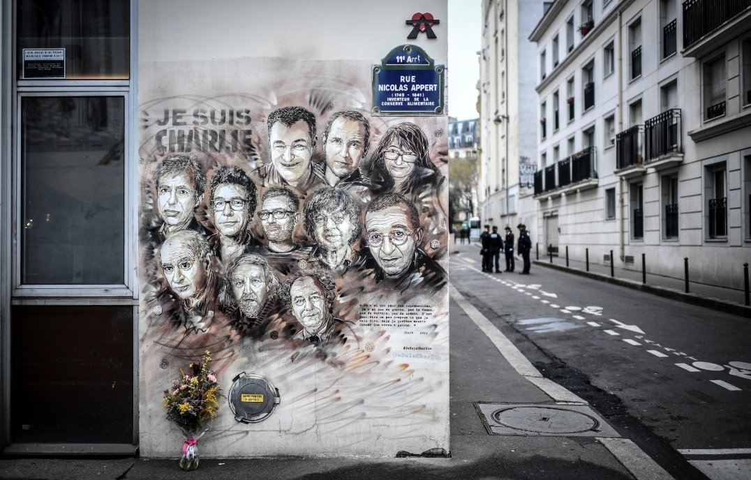 ObsCIcrim's tweet photo. #CharlieHebdo  N’oublions pas le 7 janvier 2015. https://t.co/IYXk2IvBDL