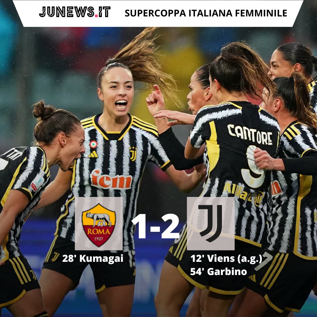 #SupercoppaFemminile #JuventusWomen #RomaFemminile #RomaJuventusWomen