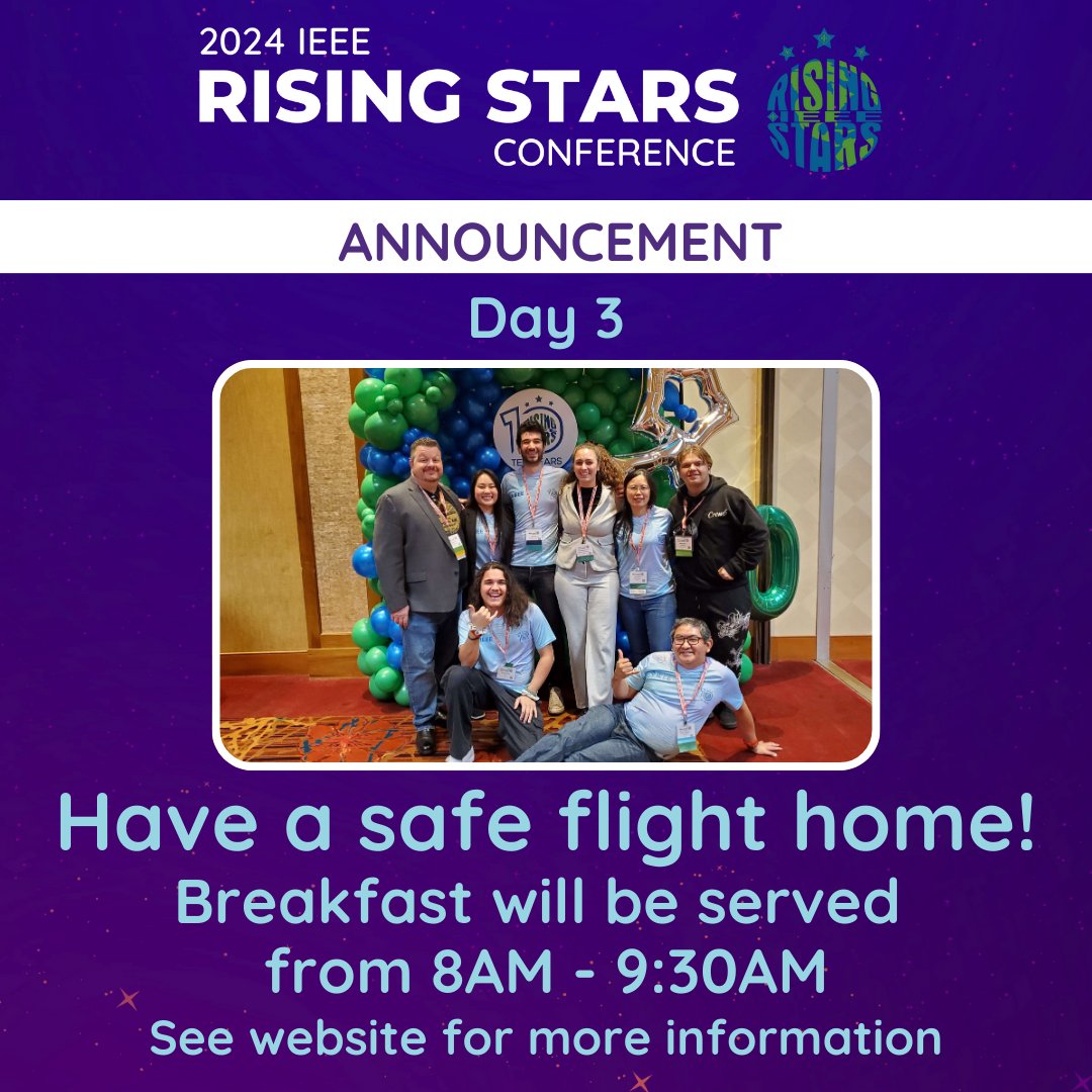 So excited for day 3!!  So many amazing opportunities!!