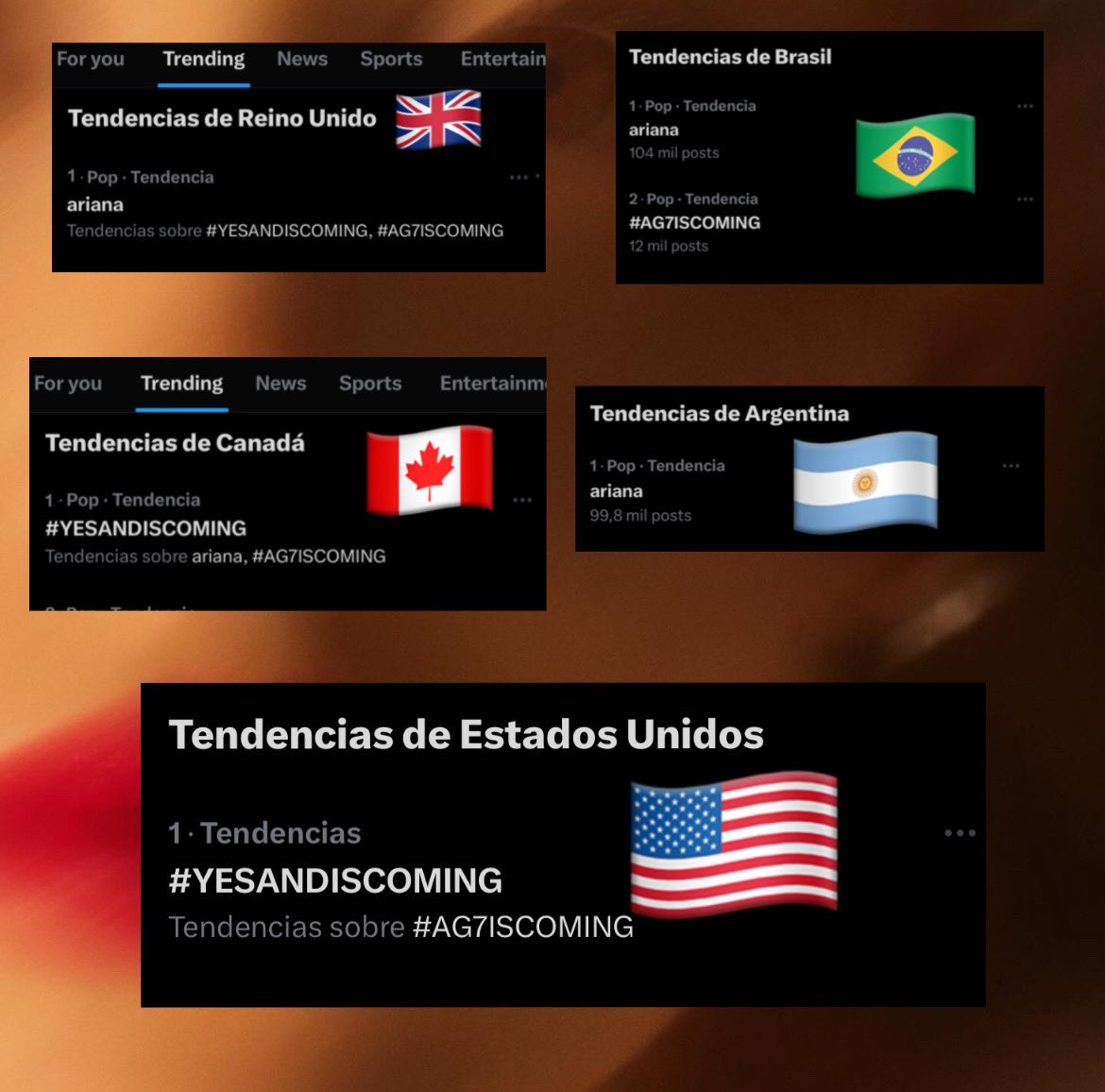 toulusegay's tweet photo. Ariana Grande - Pop Titan

#YESANDISCOMING 
#AG7ISCOMING https://t.co/COS61jmqoB
