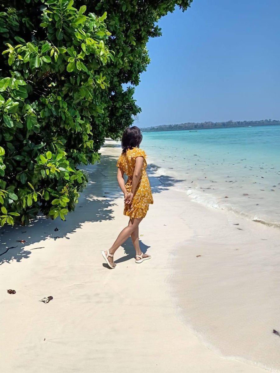 himani0312's tweet photo. I have travelled both Thailand and Maldives but was amazed with the beauty and vividness of the #AndamanNicobar islands. There’s not just beautiful beaches but also treks and history.  Would highly recommend people to #ExploreIndianIslands 
❤️ India https://t.co/mRwFOsfUYw