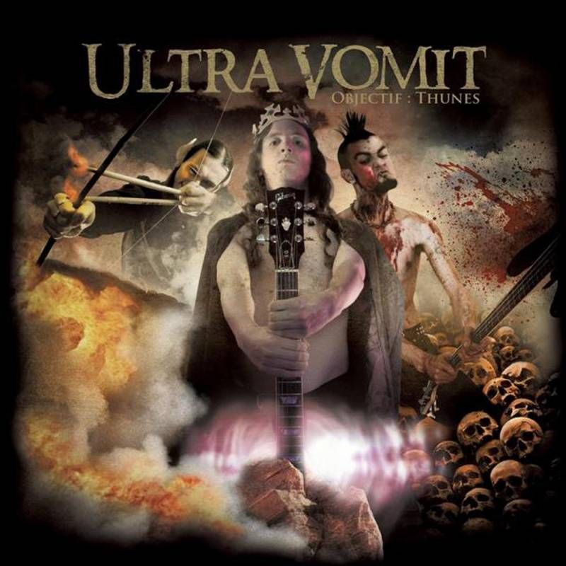 🎂 Joyeux anniversaire à "Objectif : Thunes" de Ultra Vomit qui fête ses 16 ans ! 

buff.ly/48uHtDe 

#review #chronique #birthday #metal #metalparodies #france