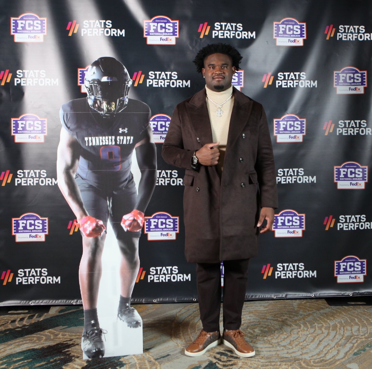 Tennessee State DE Terrell Allen wins this year's Buck Buchanan Award. Allen posted this season an FCS best 14.5 sacks and had 28 tackles for loss