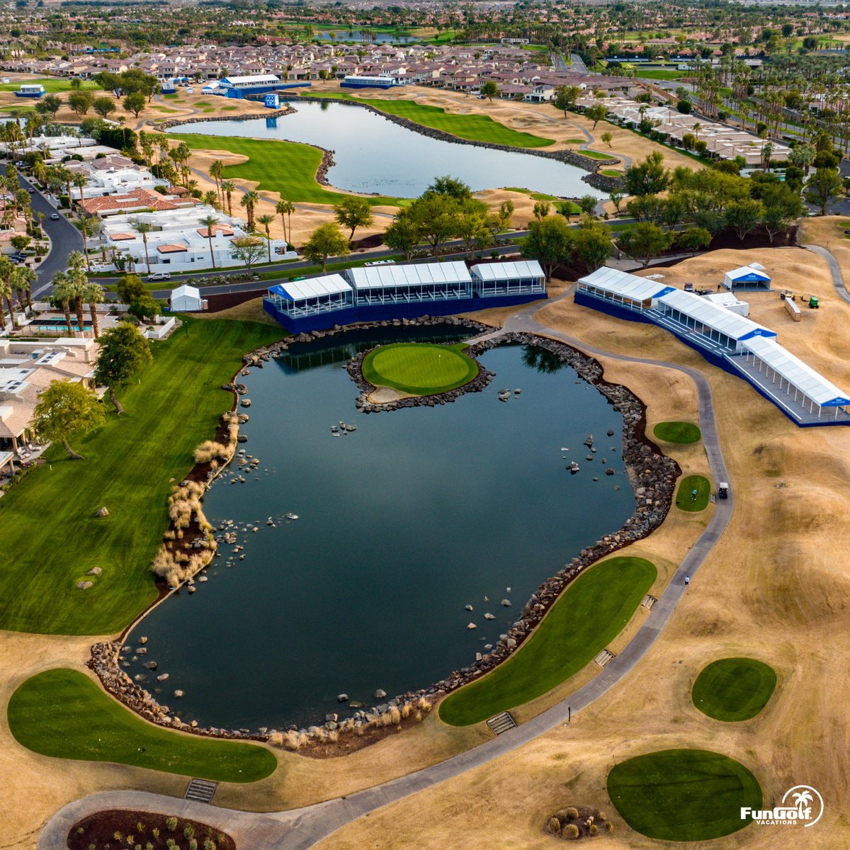 The course is looking 🔥 for the inaugural Snowbird ProAm and PGA Tours American Express. @PGAWESTGOLF @pgawestagronomy #golf #golfing #pgatour