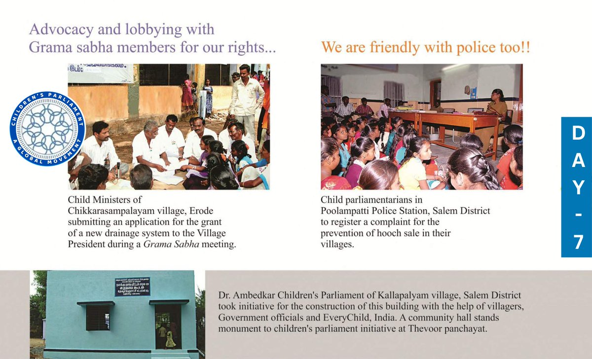 Our Child Ministers are friendly with Police toooo....
Day 7 of 100 Days 100 Success Stories 

#ChildrenParliament #children #parliament #rights #success_stories #UNICEF #childrights