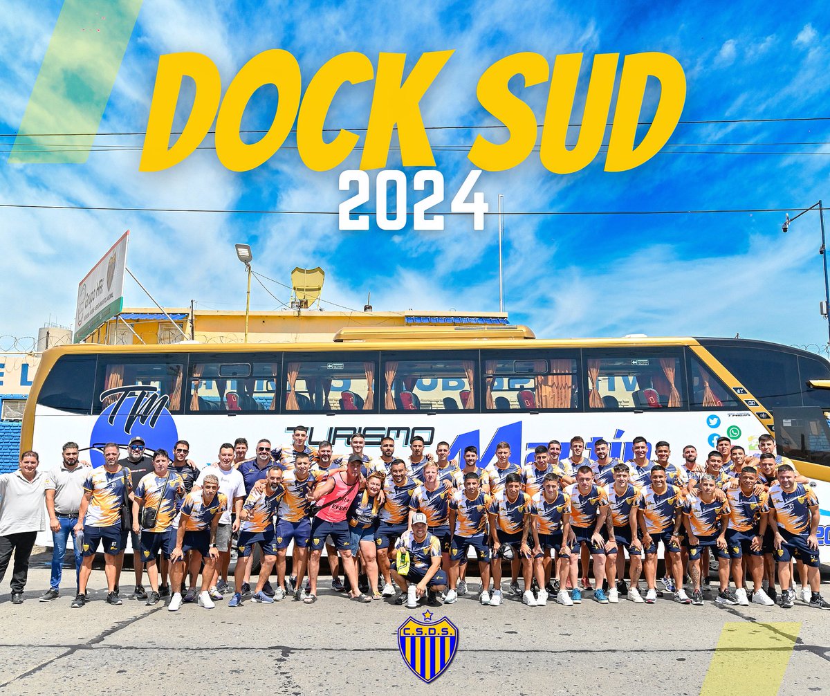 ElDockeOficial's tweet photo. #Pretemporada2024 ☀️
⚽️ El plantel profesional emprende el viaje hacia 📍#RioSegundo para realizar los trabajos más fuertes de cara al campeonato.
#ConUnSóloObjetivo🎯🔝
#VamosDocke💪🏼🇺🇦 https://t.co/NQXiI6NzPR