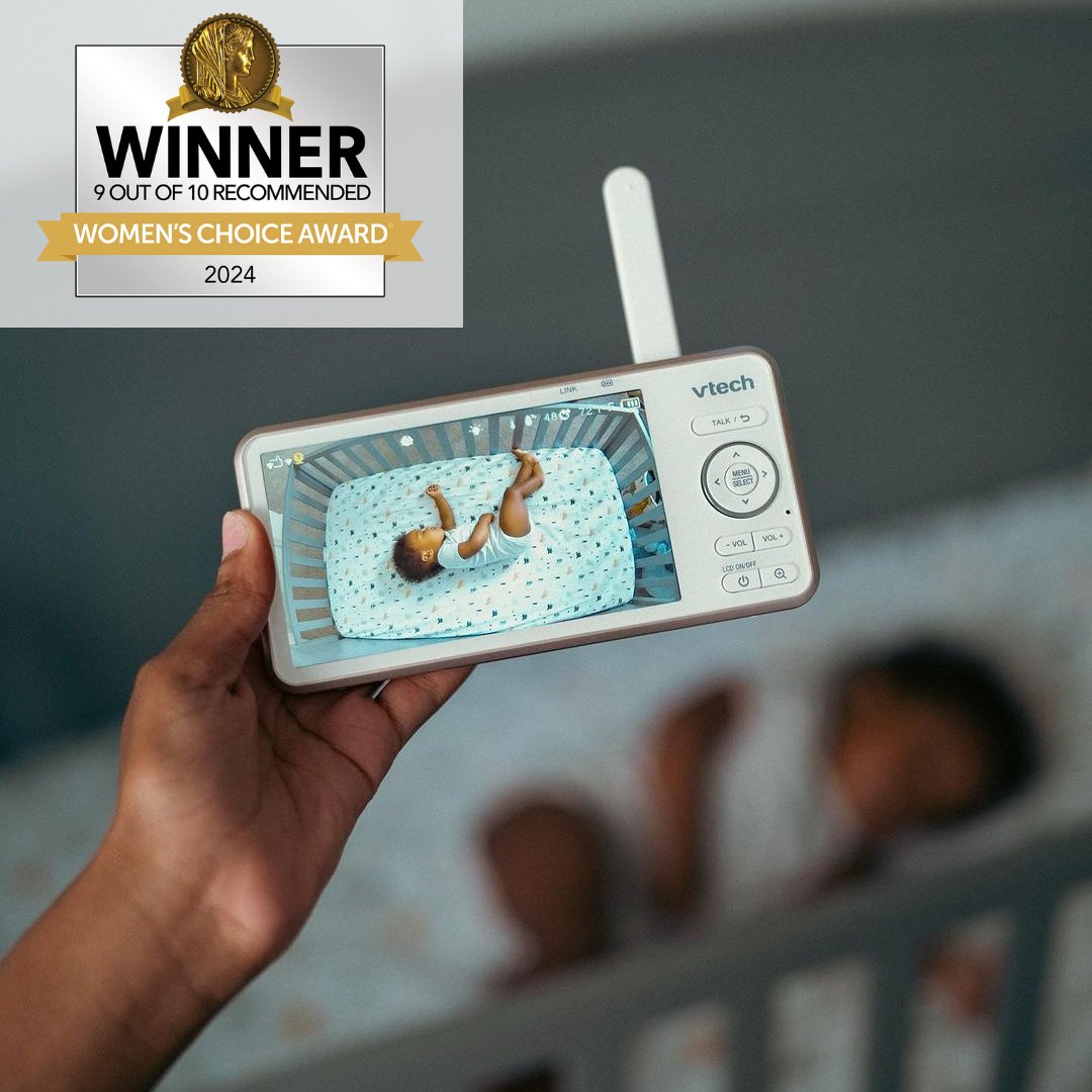 What a way to kick off the new year! Being the #1 baby monitor brand, we're thrilled to be chosen the winner of the Women's Choice Award for 2024. @womenschoiceawardusa 
#award #vtechusa #vtechbaby #parentinghacks #nurseryinspo