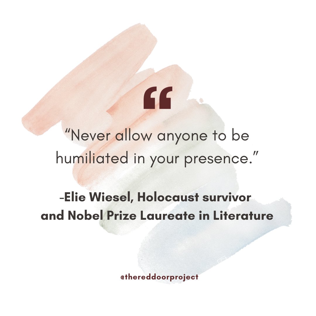 reddoorproject's tweet photo. The Red Door Project’s Evolve Experience is a space for all to be seen and deep conversations to be had that ignite dignity for all. #Sunday #SundaySentiments #dignity #quote #ElieWiesel #RedDoorProject #Evolve #TheEvolveProject #ListenFirst https://t.co/pyuIkY6q8x