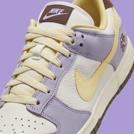 thesolesupplier's tweet photo. Official images of the upcoming Nike Dunk Low “Lilac Bloom” 💜 https://t.co/Fv3YzwPhqe