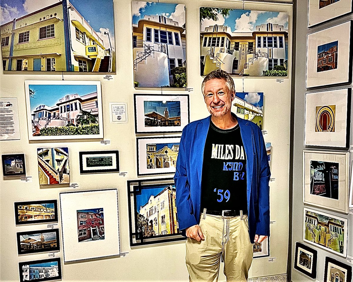 stevewright64's tweet photo. Happy to broaden my horizons as a visual artist.
Thanks to @MDPL1976 @dgc223
FYI @MiamiBeachNews @sobenews
#artdeco
#visualartist
#historicpreservation
#fineartphotography
#streetphotography
#lapequenahabana
#photography
#artexhibit
#architecture
#artdecoweekend
#southbeach https://t.co/5Tp0y9WxW4