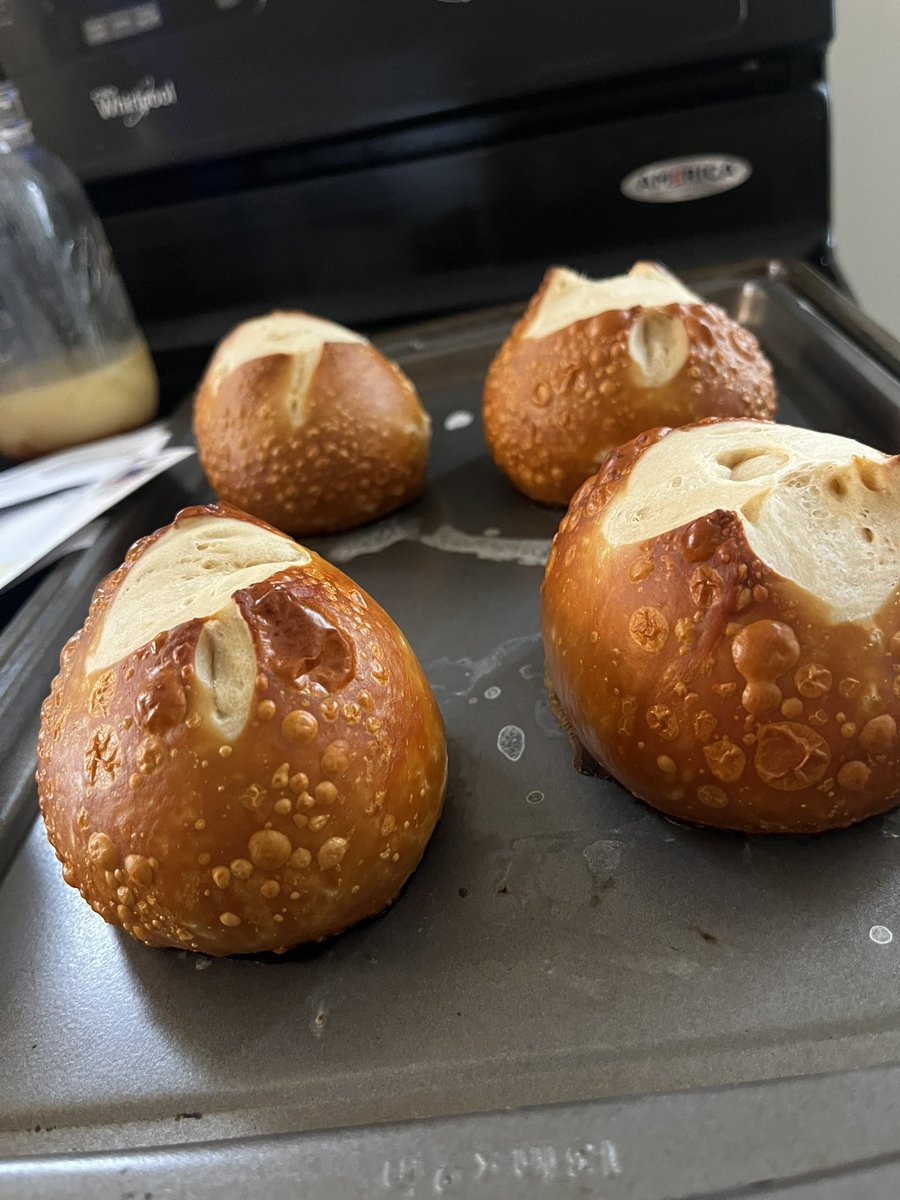 Mattiemakes's tweet photo. @therealweissman I made your pretzel recipe from your cookbook last week! 🥨🙌🏻 https://t.co/KTpLKdFeSp
