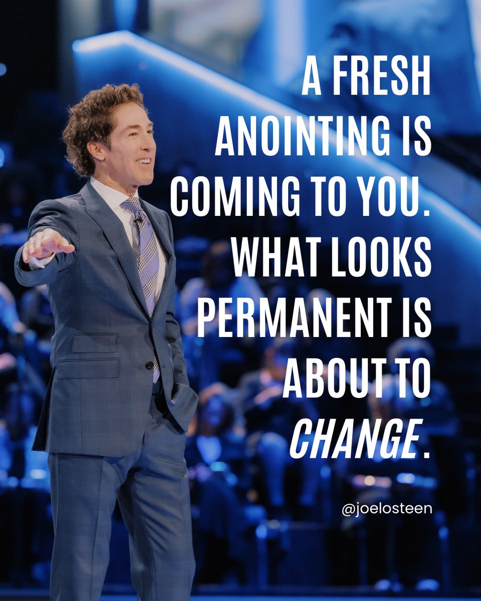 You’re entering a new season! <a href="/JoelOsteen/">Joel Osteen</a> <a href="/lakewoodchurch/">Lakewood Church</a>