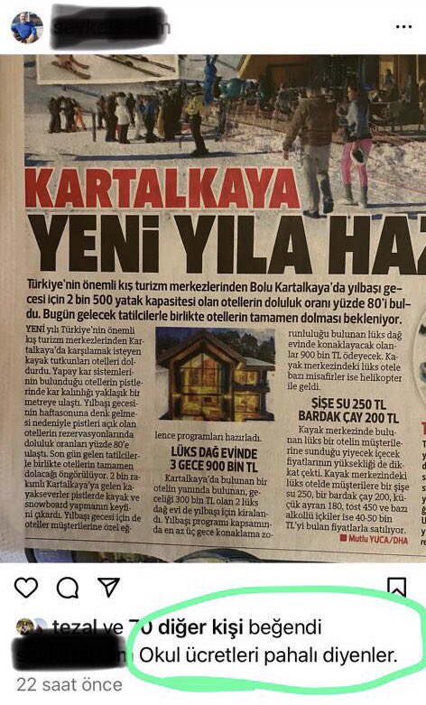 Devletin uygun gördüğü oranda zam yap, kırtasiyeden yemekten ederinin üstünde kar etmeye çalışma, birinci hedefin nitelikli eğitim olsun. 
Bunu bile affedeceğiz!!!

<a href="/SevketErtem/">Şevket Ertem</a> <a href="/IbrahimTaselFDD/">İbrahim Taşel</a>
 #EğitimdeZamSkandalıAdanaFinalOkulları