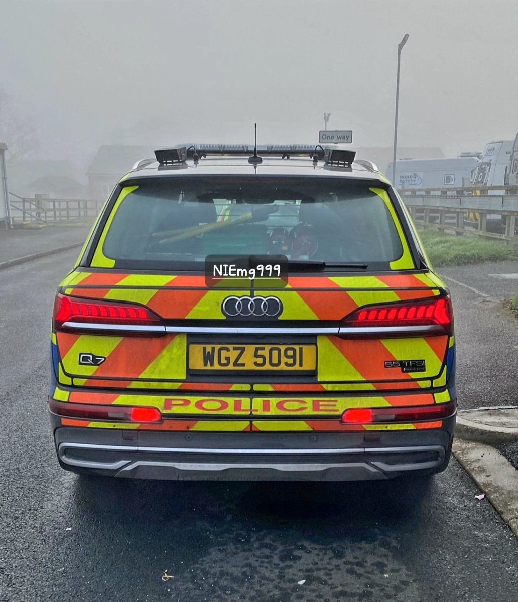 PSNI (Police Service Northern Ireland) Audi Q7 Sport TFSI Road Policing/Traffic Branch #RoadSafety #SpeedKills #DontDrinkAndDrive