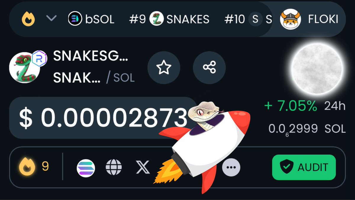 snakes_game's tweet photo. $SNAKES  REPORT FOR THE LAST 24 HOURS 🔝

1️⃣ WE'RE AT THE TOP ON VARIOUS PLATFORMS AND OUR PLANS FOR THE COMING WEEKS: 
As we said before we continue our marketing every day from the beginning and it's paying off. And today we are organically trending on DEX
#SnakesGame #Solana https://t.co/fB8j2HRaC1