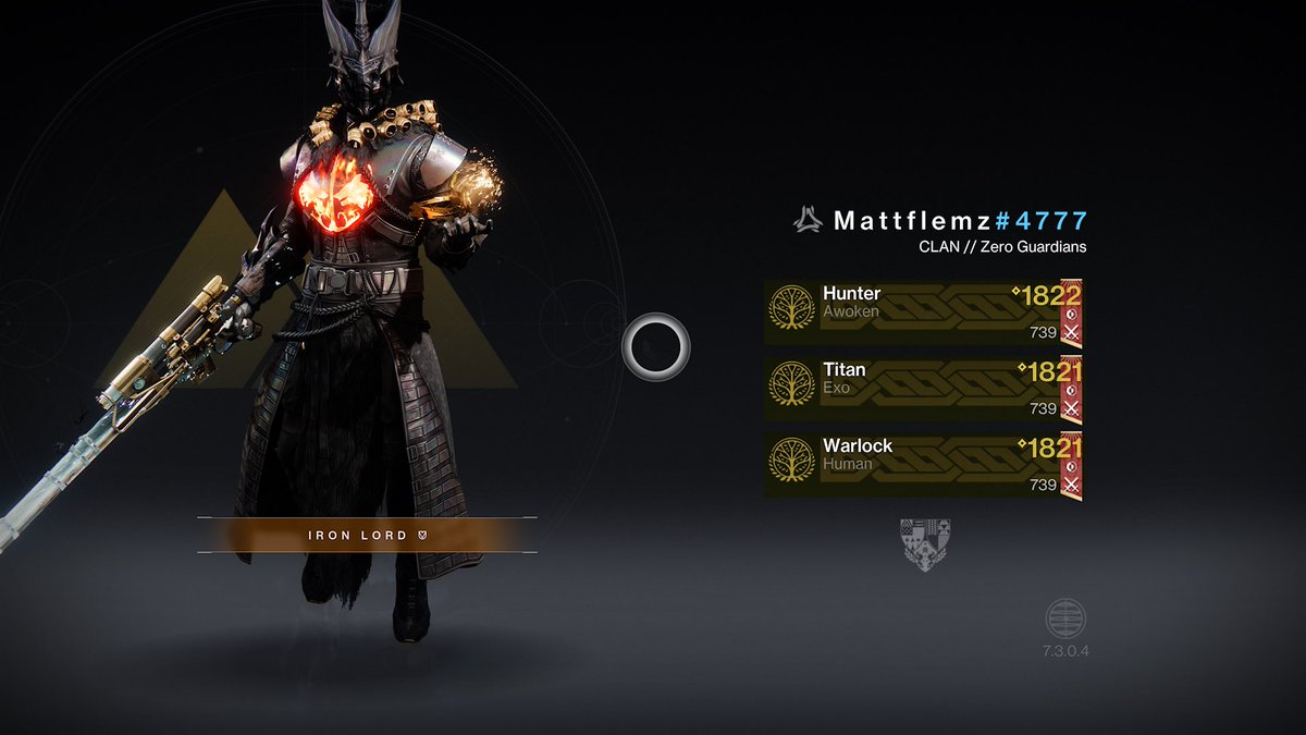 KoH_Destiny's tweet photo. Finished the remaining IB challenges last night. Good luck to the rest of you. Persevere. 🔥 #Destiny2 #IronBanner #IronLord https://t.co/1jOeOvBtWr