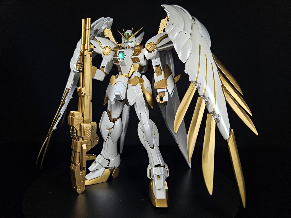 FebreGundam's tweet image. MG Wing Gundam Zero EW - Golden Pearl Custom

#gunpla #gundam #mastergrade #gundamwing