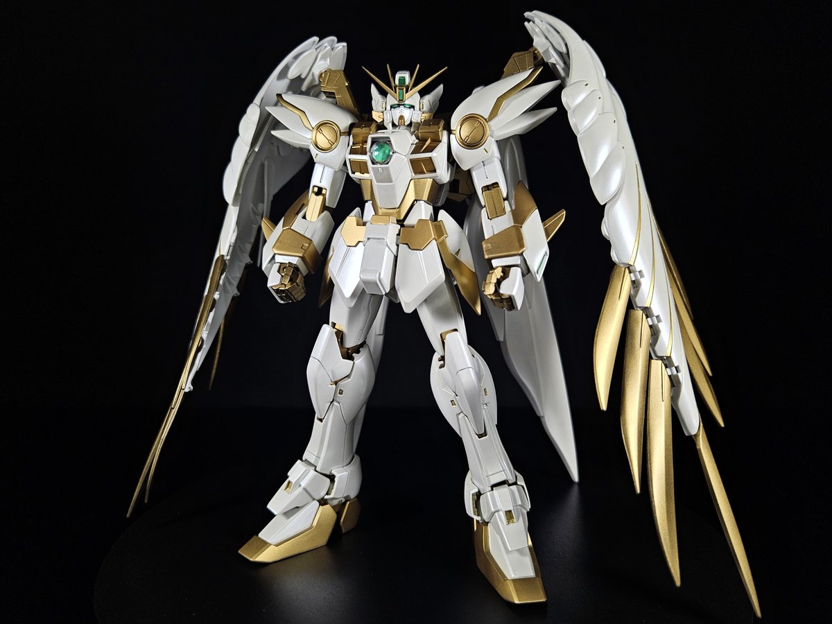 FebreGundam's tweet image. MG Wing Gundam Zero EW - Golden Pearl Custom

#gunpla #gundam #mastergrade #gundamwing