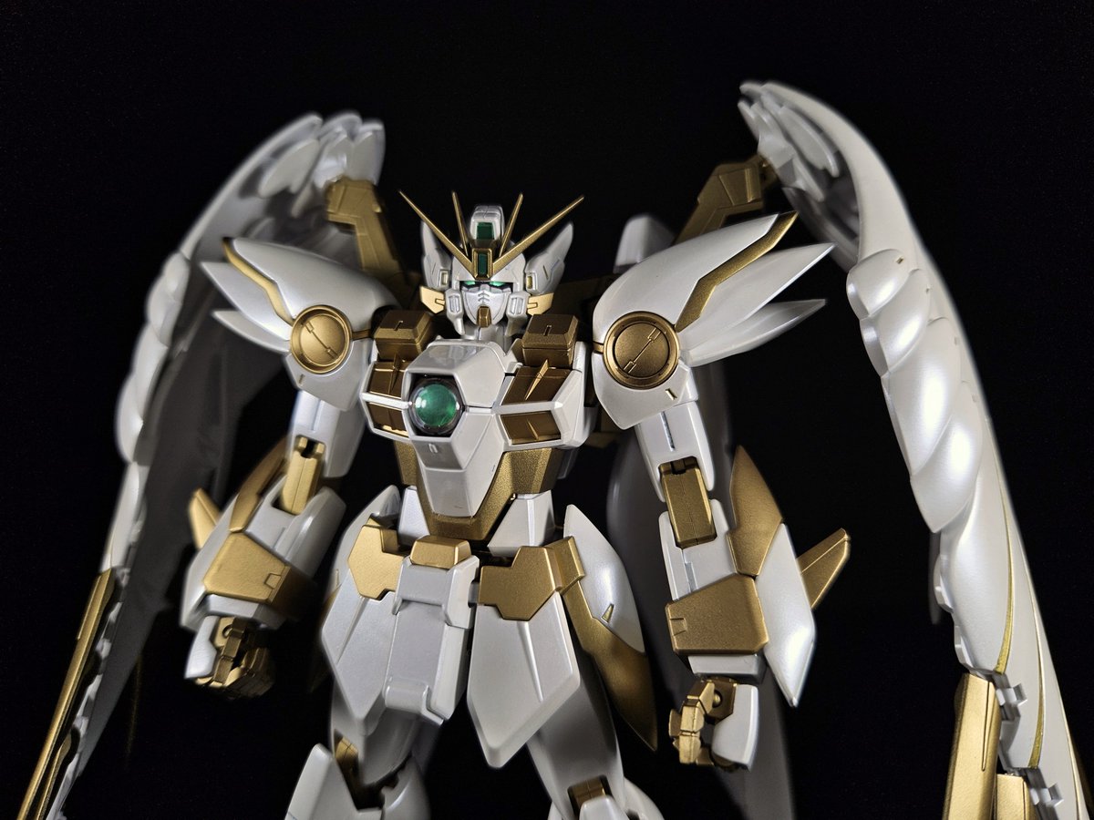 FebreGundam's tweet image. MG Wing Gundam Zero EW - Golden Pearl Custom

#gunpla #gundam #mastergrade #gundamwing