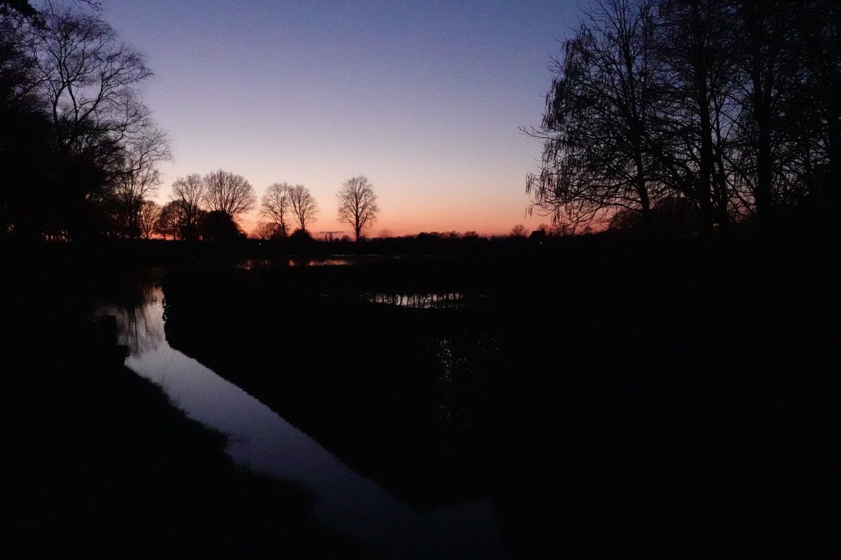 IJsgroei op Stokkink op een mooie januarizondagavond begin 2024.