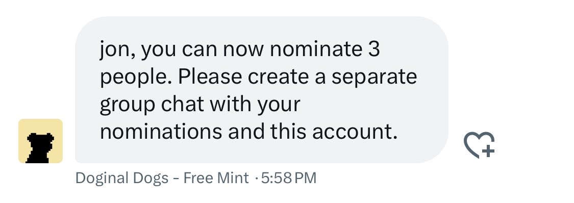 who needs a <a href="/doginaldogs/">Doginal Dogs</a> WL 🐶 

indicate below and it’s yours 👀 

going in a few minutes ⏰