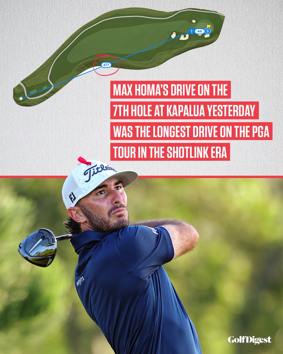 Max Homa CRUSHED this one. 🤯

(H/T: <a href="/MintzGolf/">Ron Mintz</a>)